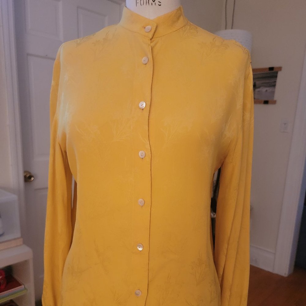 Vintage Gucci Jacquard Blouse